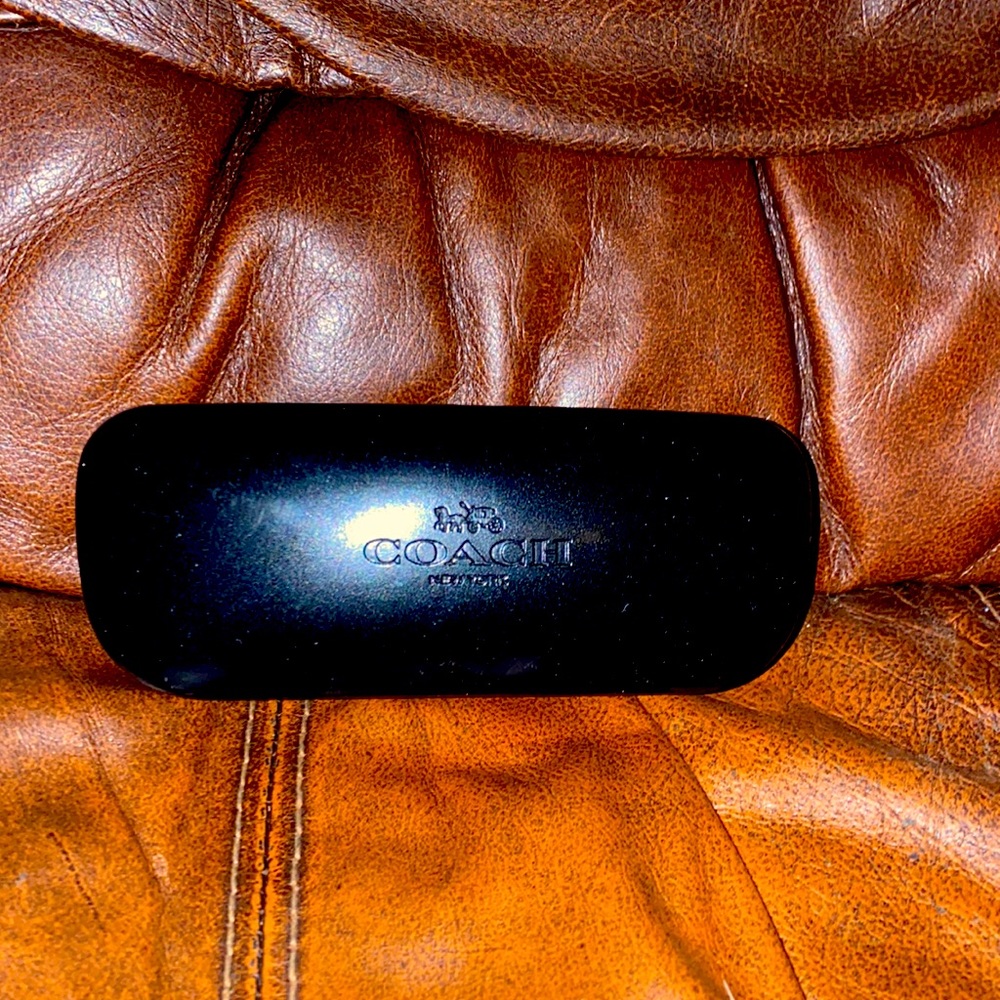 New without tags Coach hard shell sunglasses case!